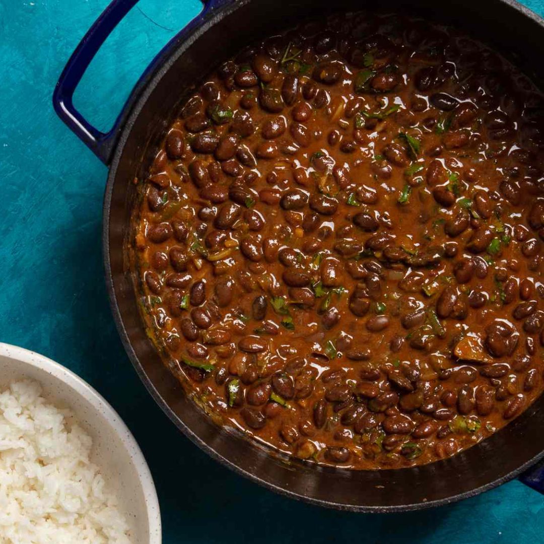 Creamy Njahe with Spice ya Kukaanga 